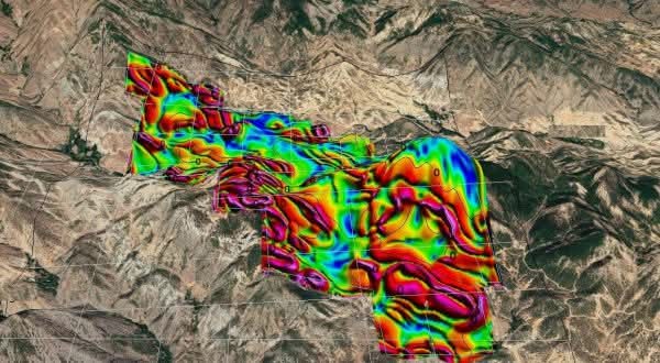 Mineralization zones with Remote sensing 