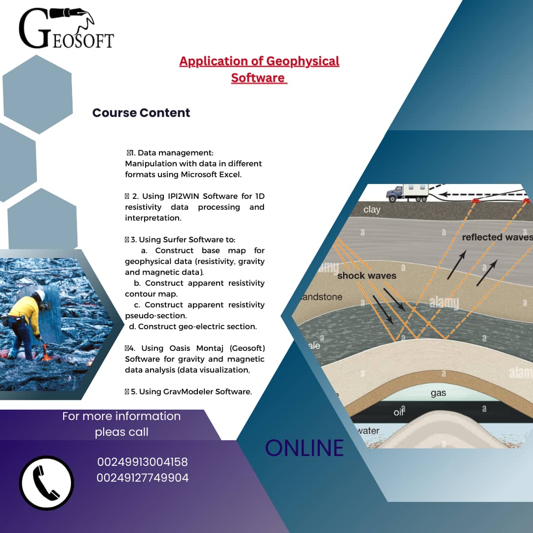 Application geophysical software 